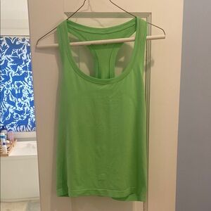 Lululemon lime green racer back. Size large.